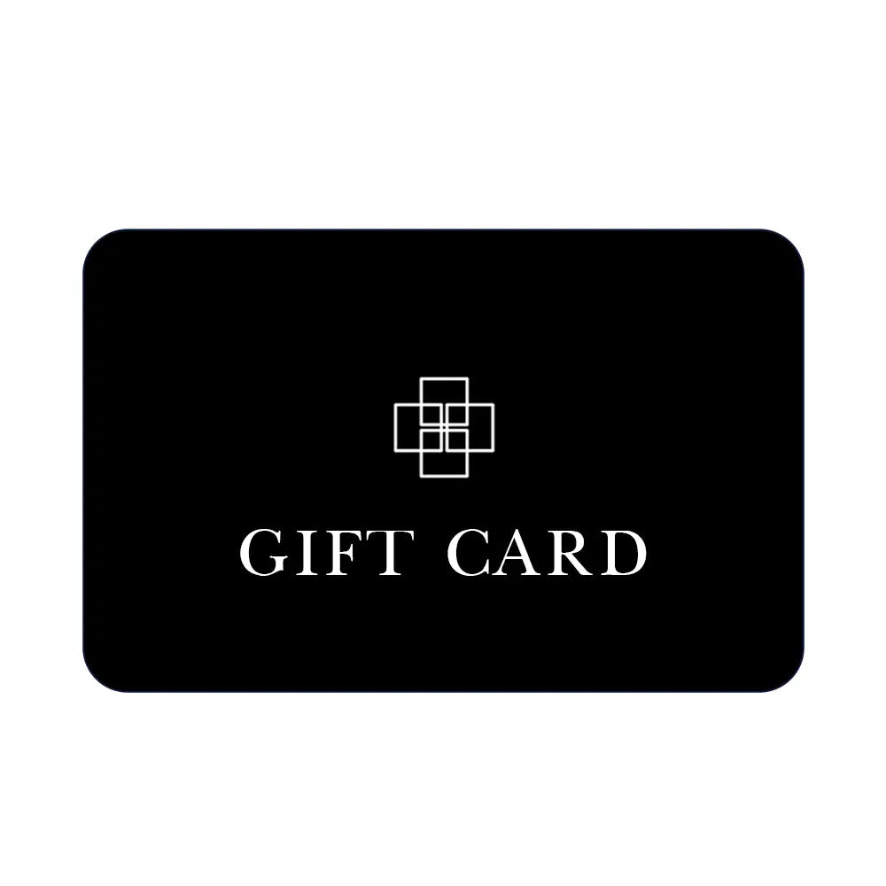 Black gift card with rounded corners for Gift Card product, perfect for gifting and diffusers